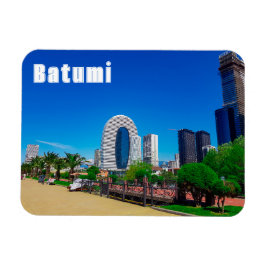 Imán Panorama de la arquitectura de Georgia Batumi