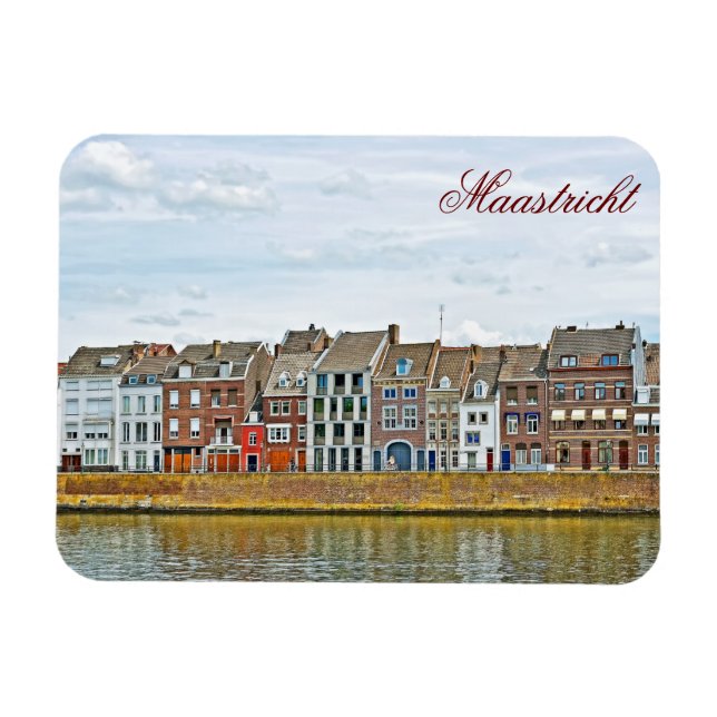 Imán Panorama de Maastricht, Países Bajos (Horizontal)