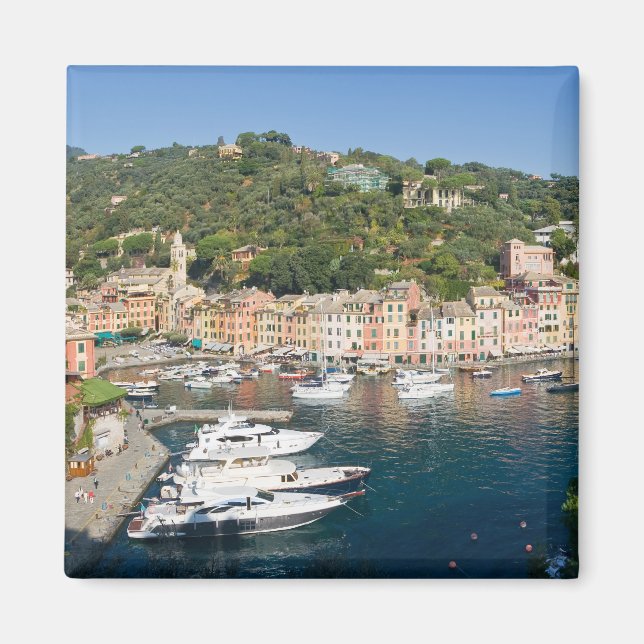 Imán Panorama de Portofino (Frente)