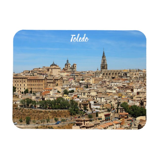 Imán Panorama de Toledo (Horizontal)