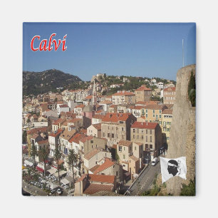Imán panorama de zFR120 CALVI, Córcega, Fridge