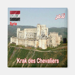 Imán panorama de ZSY010 KRAK DES CHEVALIERS, Siria, Fri
