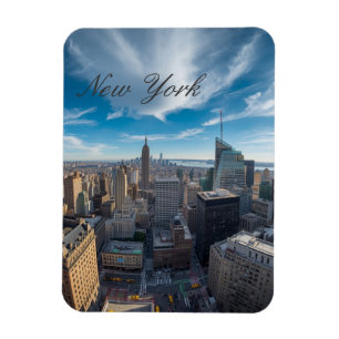 Imán Panorámica de viaje por Nueva York