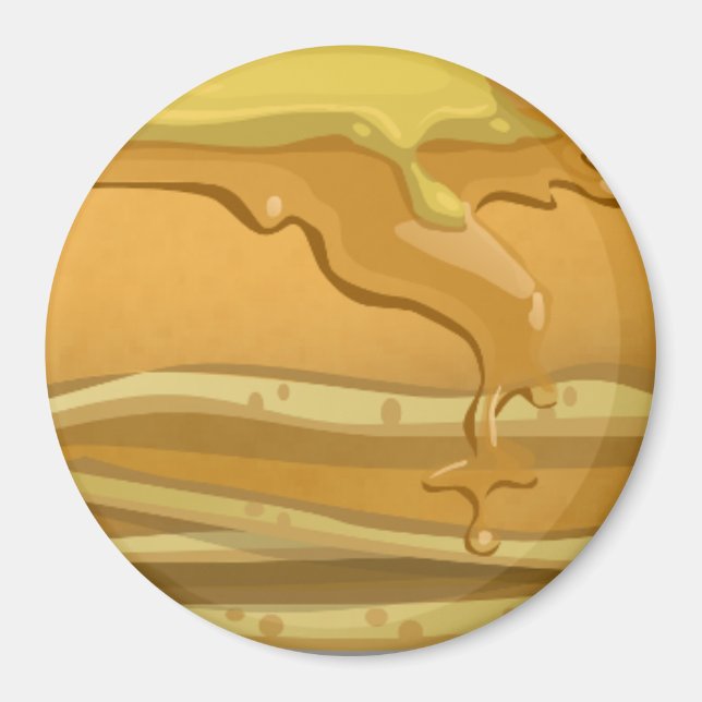 Imán Panqueque y jarabe de arce lindo (Frente)