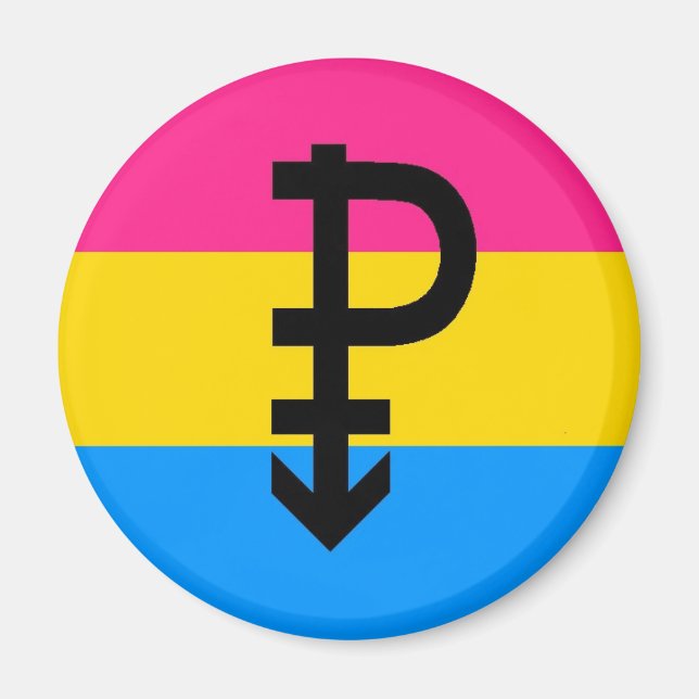 Imán Pansexual Magnet (Frente)