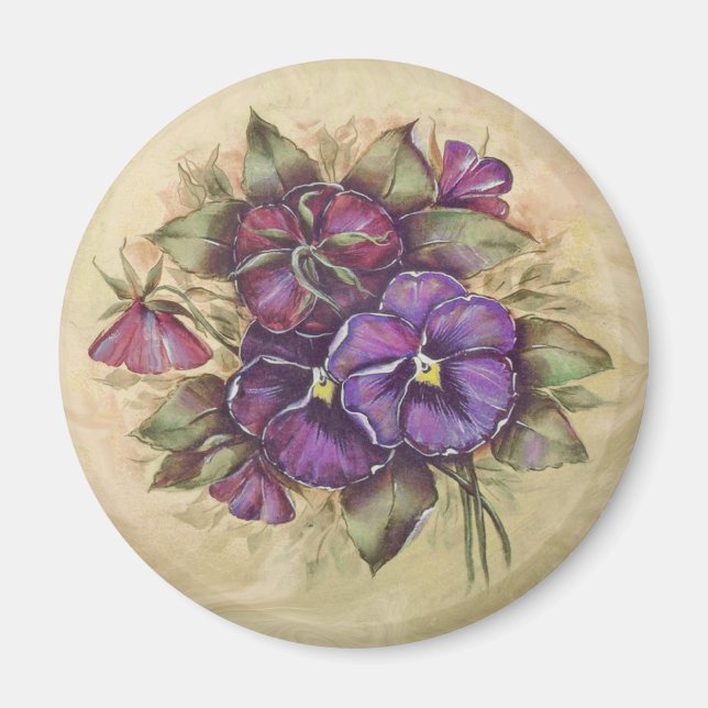 Imán Pansy Magnet (Frente)