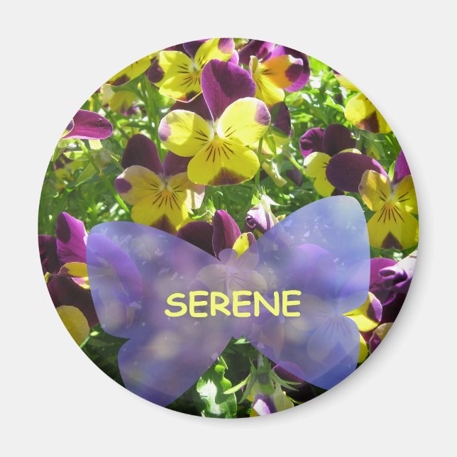 Imán Pansy Serene Magnet (Frente)