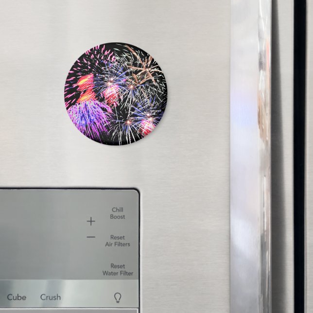 Imán Pantalla de fuegos artificiales (In situ (nevera))