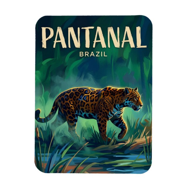 Imán Pantanal Brasil (Vertical)