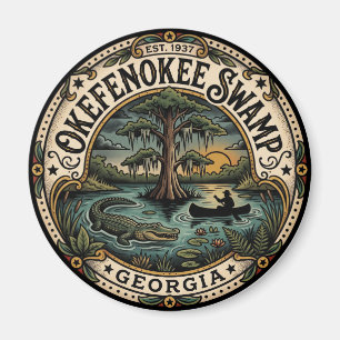 Imán Pantano Okefenokee EE. UU.