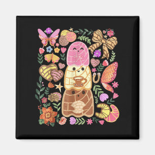Imán Pantasmas Fantasma Pan Dulce Halloween Concha Mexi