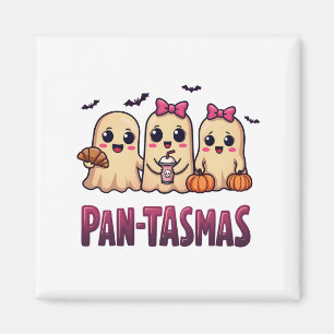 Imán Pantasmas Gracioso Fantasma Groovy Retro Halloween