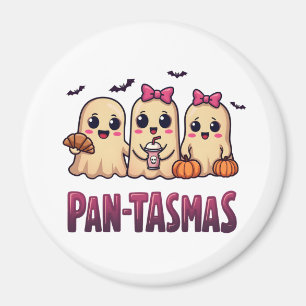 Imán Pantasmas Gracioso Fantasma Groovy Retro Halloween