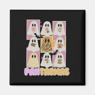 Imán Pantasmas Pan Dulce Fantasma Halloween Español Mex