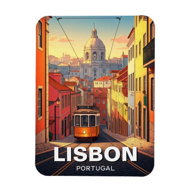 Imán Panteón nacional de Alfama de viajes de Lisboa Por (Vertical)