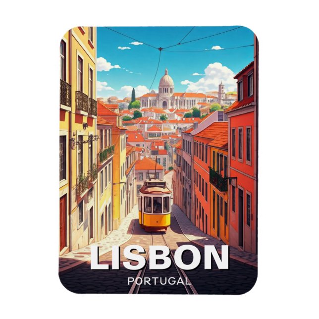 Imán Panteón nacional de Alfama de viajes de Lisboa Por (Vertical)
