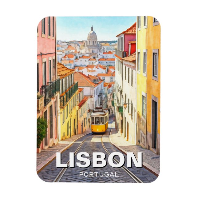 Imán Panteón nacional de Alfama de viajes de Lisboa Por (Vertical)
