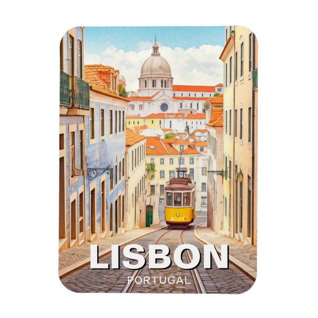 Imán Panteón nacional de Alfama de viajes de Lisboa Por (Vertical)