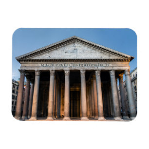 Imán Panteón templo sagrado al amanecer - Roma, Italia