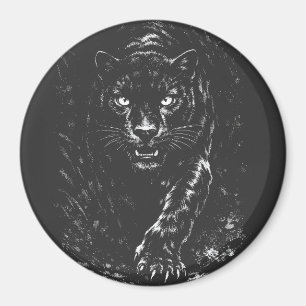 Imán Pantera Negra — por BurnsInHell