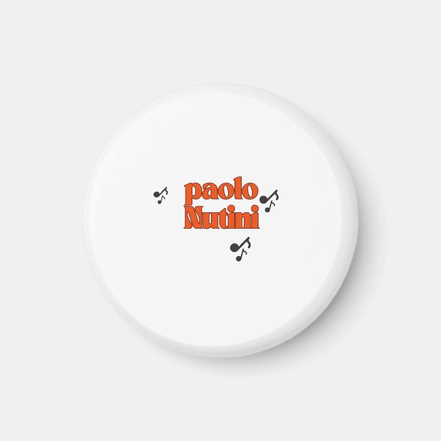 Imán Paolo Nutini con música (Frente)