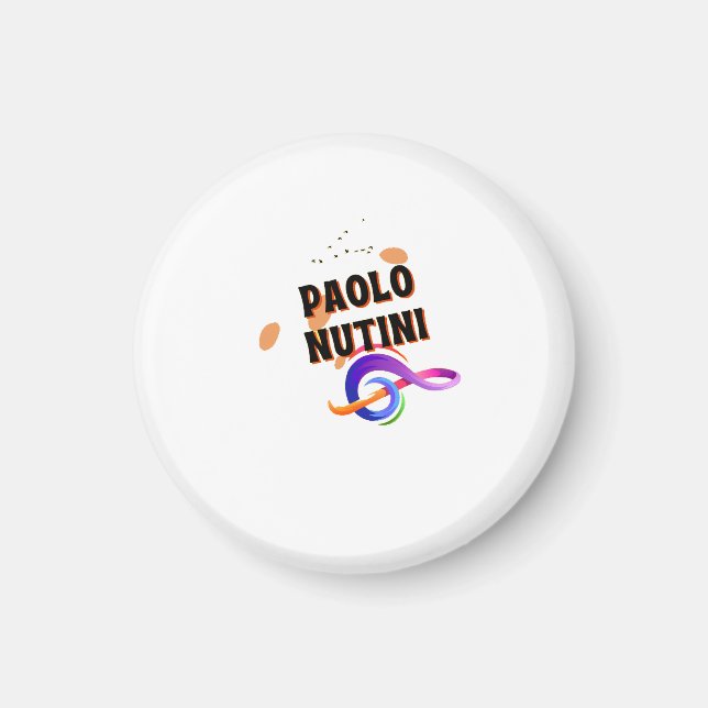 Imán Paolo Nutini con música (Frente)