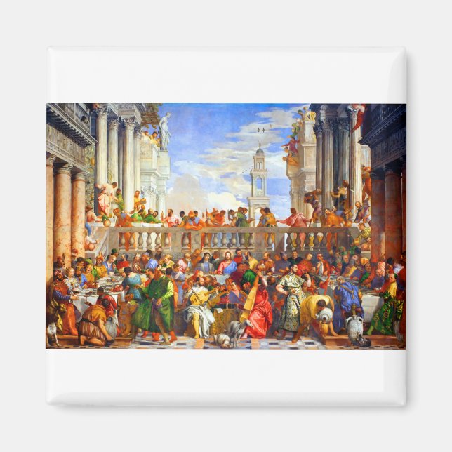 Imán Paolo Veronese Boda en Cana (Frente)