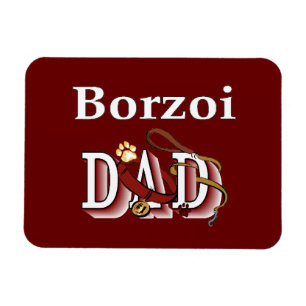 Imán Papá Borzoi
