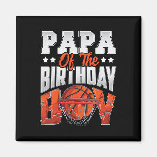 Imán Papa Bysketbyll Birthday Boy Family Byller B-day P