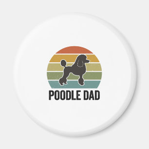 Imán Papa Caniche Diseño de Amante de Perro de Puestas