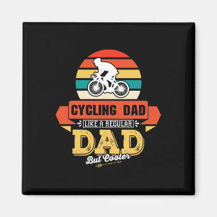 Imán Papá Ciclista Como Un Papá Normal Pero Más Guay En