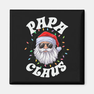 Imán Papa Claus Santa Navidades Papá Familia coincide c