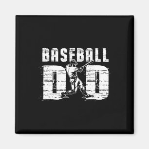 Imán Papá de béisbol masculino - Orgulloso papá de béis