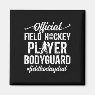 Imán Papá de Hockey sobre Césped Divertido Papá de un J
