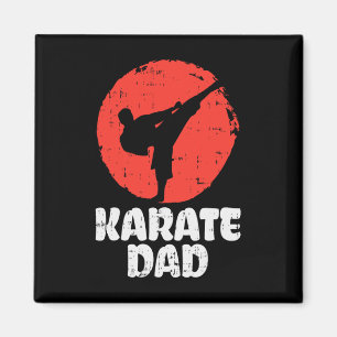 Imán Papá de Karate Luchador Arte Marcial Japonés Día d