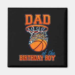 Imán Papá De La Familia De Cumpleaños De Bysketbyll