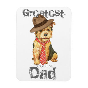 Imán Papá de Norwich Terrier