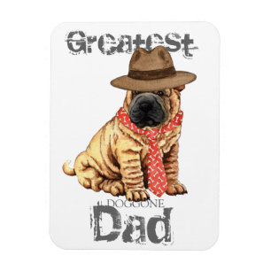 Imán Papá de Shar-Pei