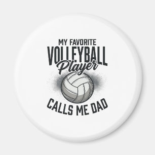 Imán Papá de voleibol mi jugador favorito me llama papá