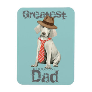Imán Papá de Weimaraner