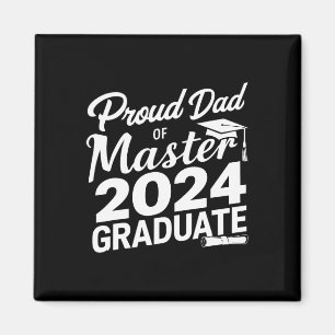 Imán Papá Del Graduado De Master 2024