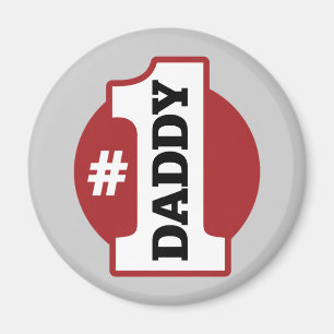 Imán Papá del número 1