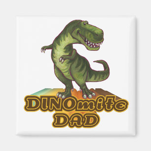 Imán Papá dinomita