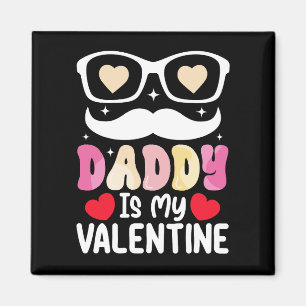Imán Papa es mi Día de San Valentín Papá Familia Hijo H