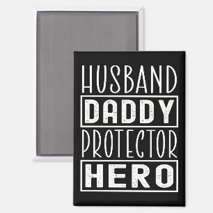 Imán Papá Esposo Protector Hero Veterano Papá