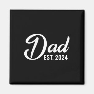 Imán Papá Est 2024 Primer Día del Padre 2024 Ascendido