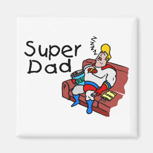 Imán Papá estupendo (el dormir)