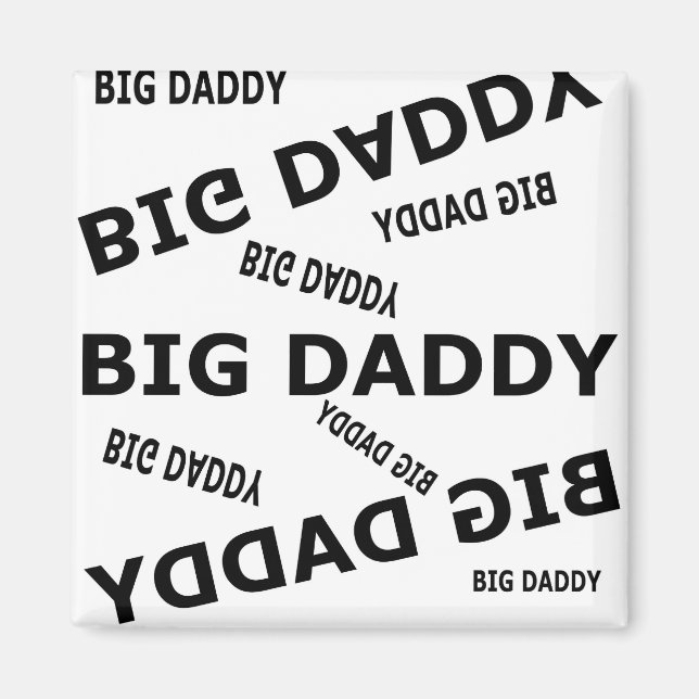 Imán ¡Papá grande! (Frente)