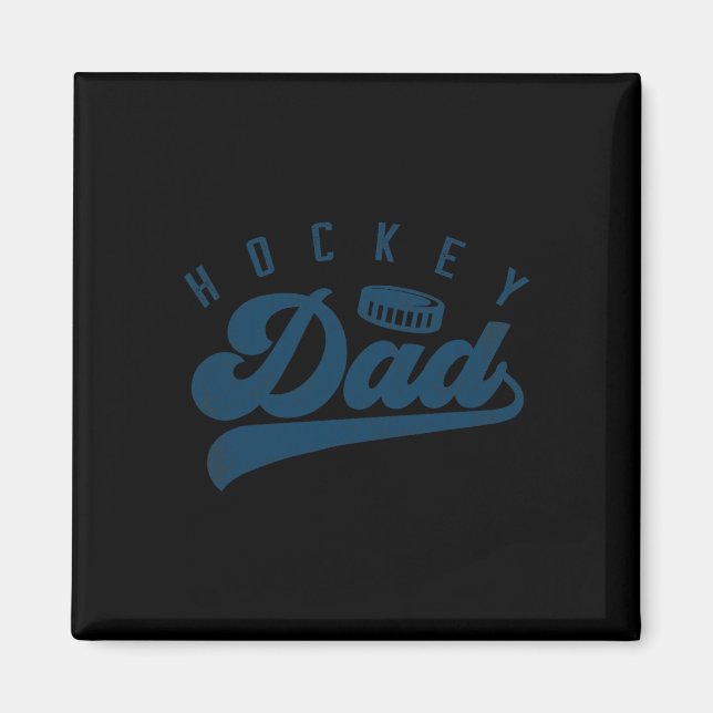 Imán Papá hockey obsequia el día de papá (Frente)