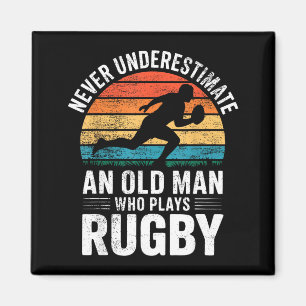 Imán Papá jugador de rugby padre rugby